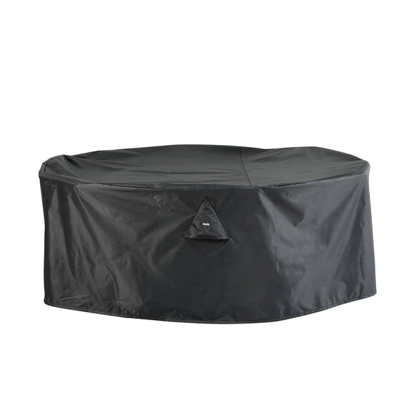 Cover for Willowbrook Lattice Weave Rattan 6-Seater Round Dining Set