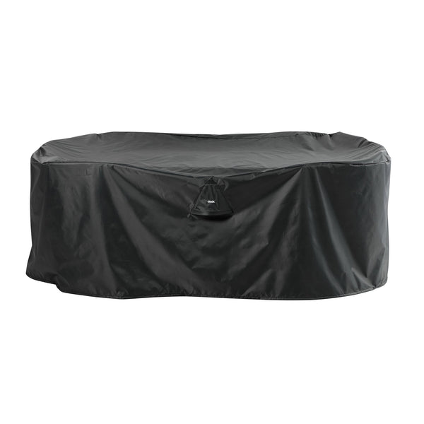 Cover for Willowbrook Lattice Weave Rattan 6-Seater Oval Dining Set